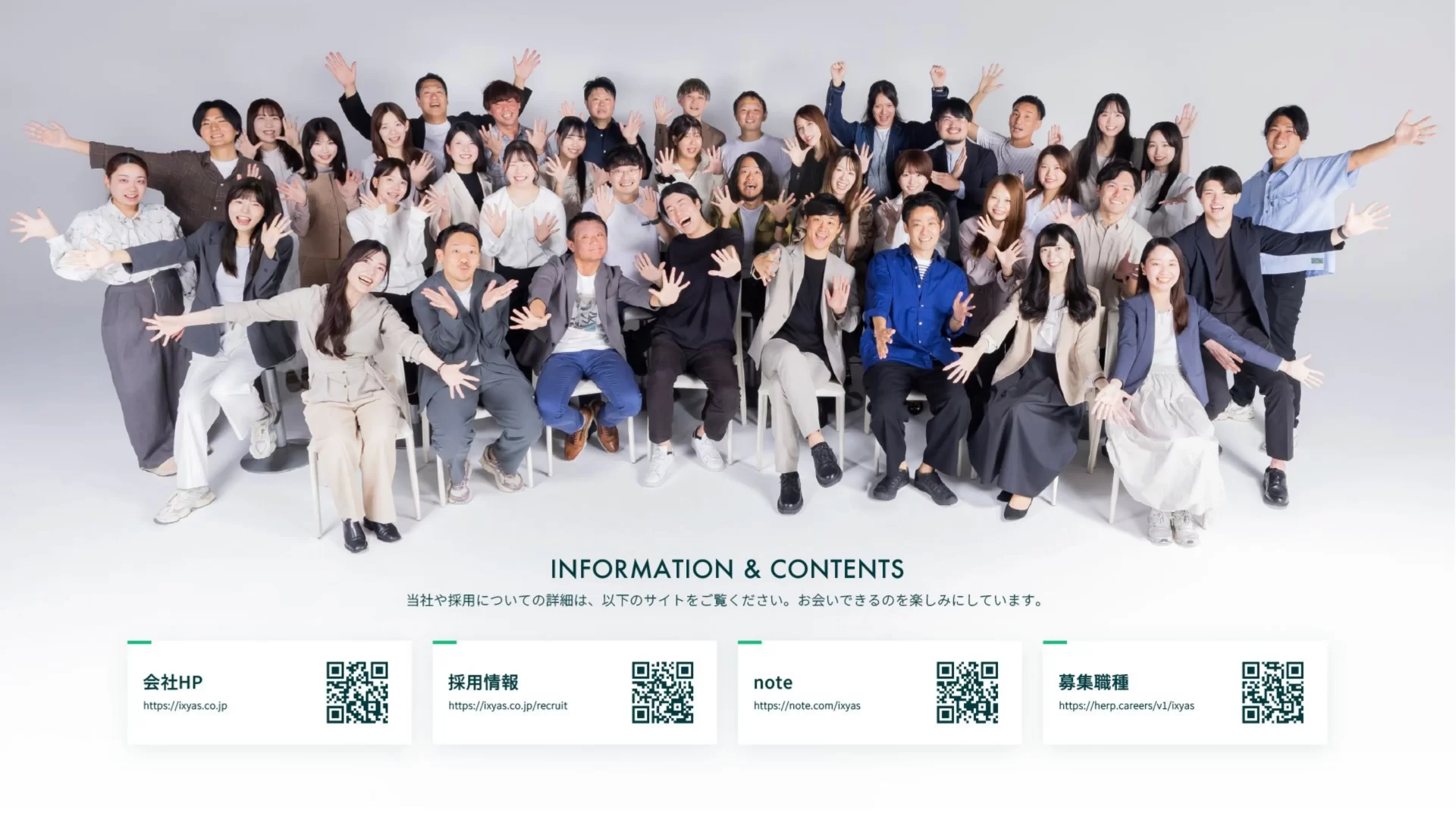 イクシアス株式会社　会社紹介資料 メンバーのスライドデザイン