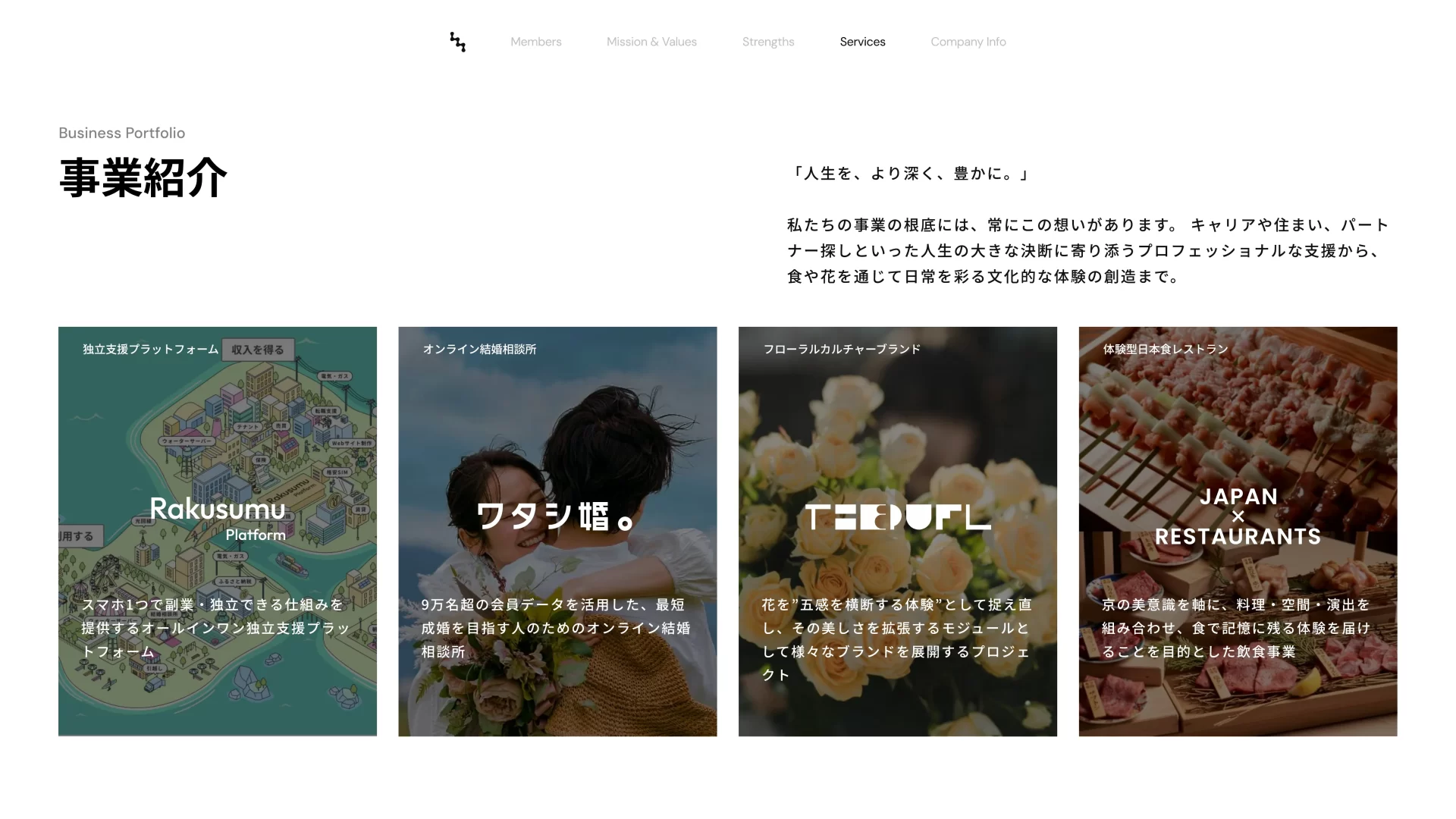 MEEM_Company_Deck202512.pdf 事業紹介のスライドデザイン